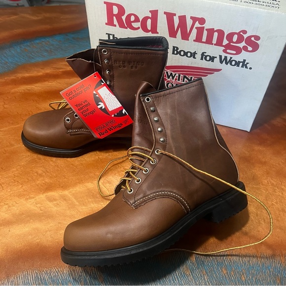 VTG New Red Wings 1212 SUPERSOLE MEN'S INSULATED WATERPROOF boot - Picture 1 of 16